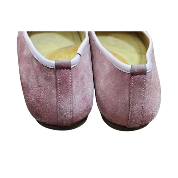 Seychelles City Streets Rose Suede Leather Ballet Flats Seychelles Size 10 - Picture 9 of 15
